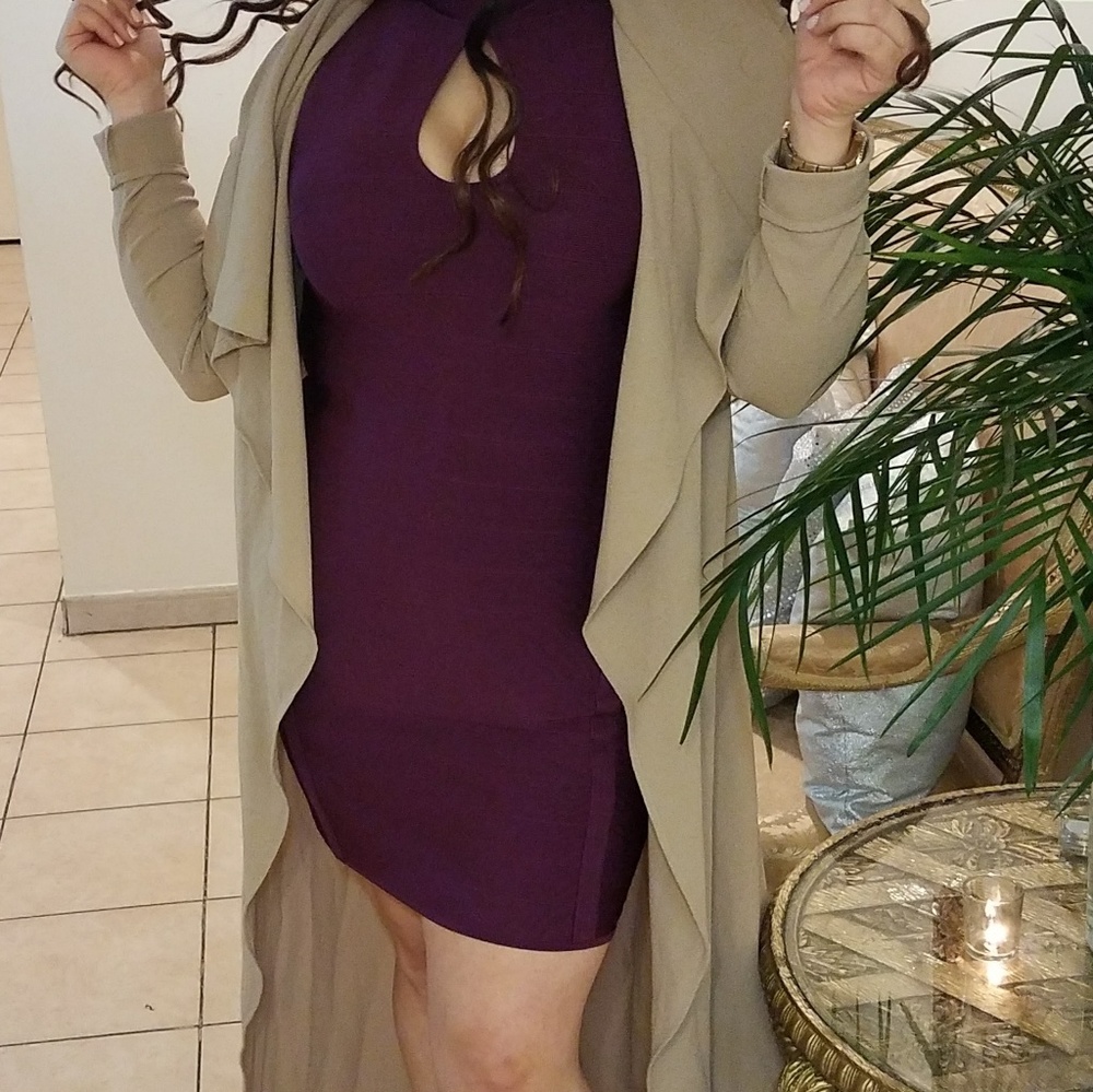 Guess Bandage Dress in Purple Fairly new